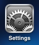 iPhone / iPod Touch iOS5- Step 1a - Click Settings