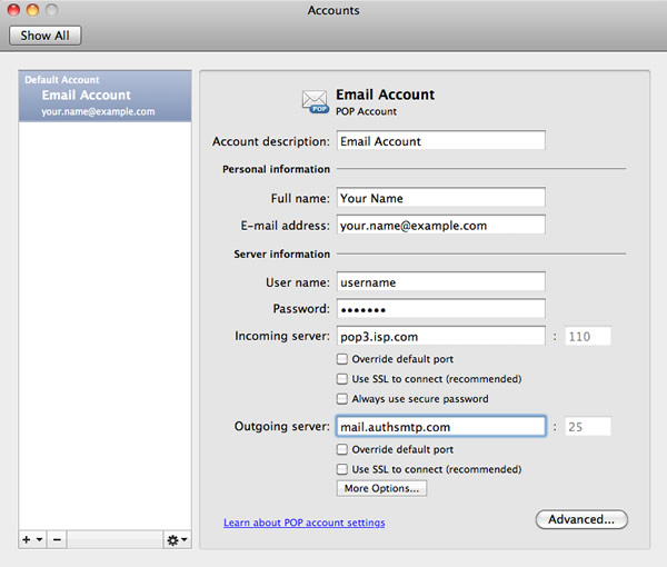 Outlook 2011 for Apple Mac OS X - Step 5 - Setup Complete