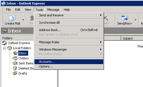 outlook express 6.0